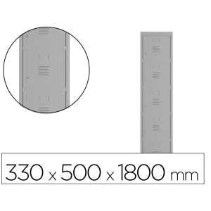 Taquilla metalica rocada...