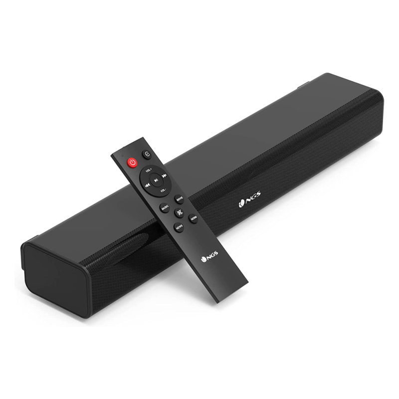 Barra de sonido ngs wireless soundbar 40 w bluetooth optica / aux / usb con mando