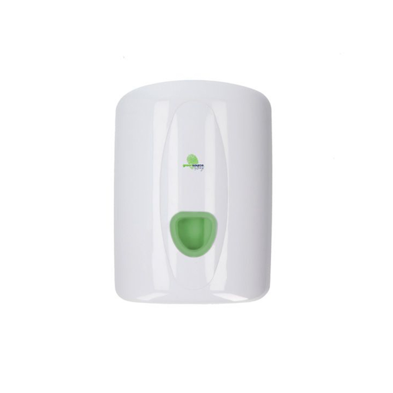 Dispensador toallas secamanos bunzl greensource fabricado en abs color blanco