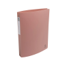 Carpeta de 4 anillas 30 mm exacompta skandi din a4+ polipropileno reciclado colores surtidos