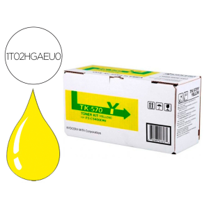 Toner kyocera laser tk570y...