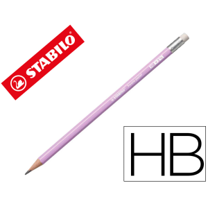 Lapices de grafito con goma...