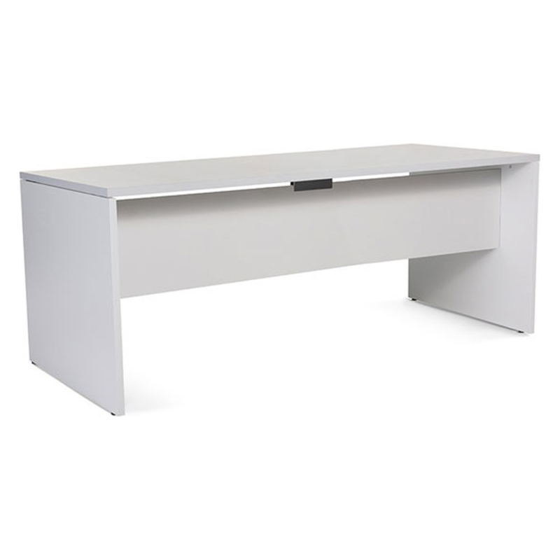Mesa de oficina rocada work 2003ab02 gris/gris 180x80 cm