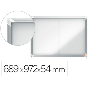 Vitrina de anuncios nobo...