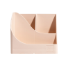 Cubilete portalapices exacompta skandi plastico reciclado color nude 155x119x109 mm
