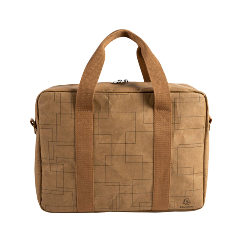 Maletin para portatil exacompta eterneco 14/' cuero imitacion vegetal 325x90x420 mm