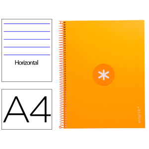 Cuaderno espiral a4 micro...