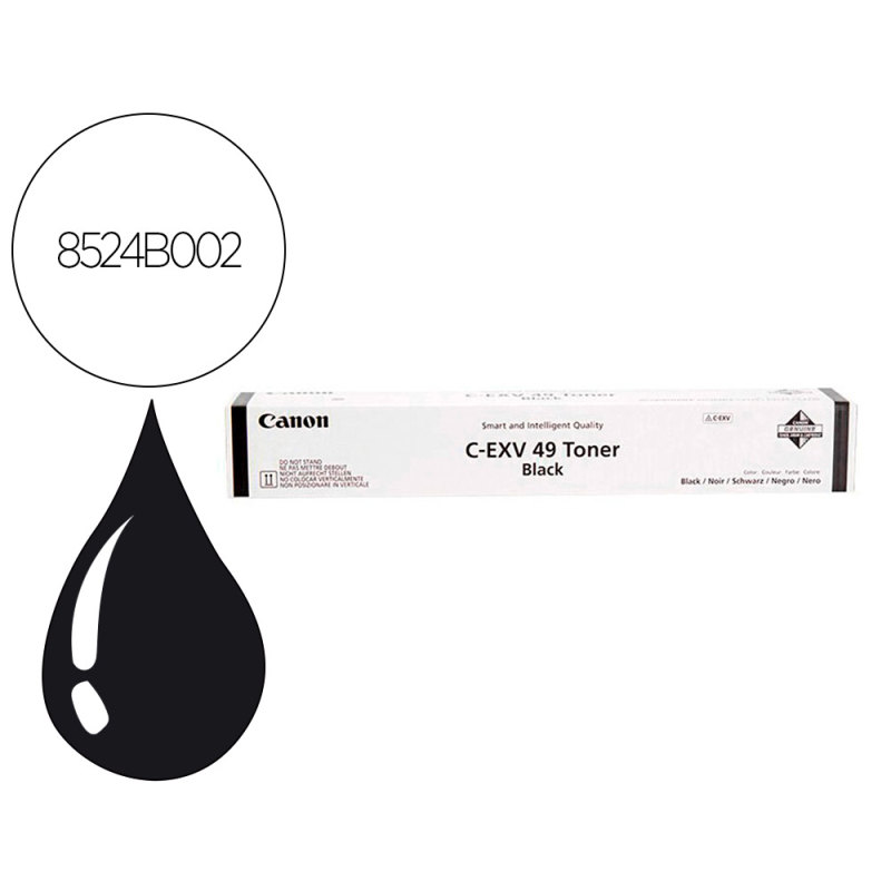 Toner canon exv49k ir advance c3325 c3330 negro