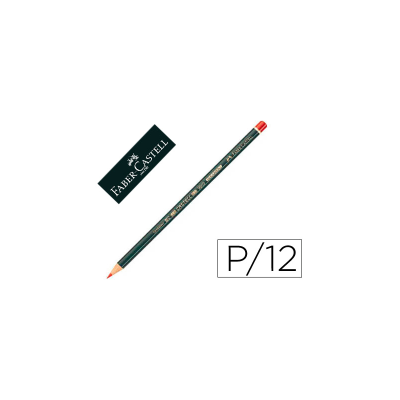 Lapices copiativo faber castell rojo unidad