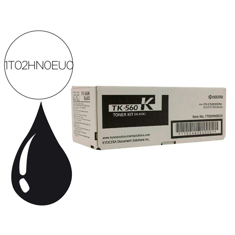 Toner tk-560k kyocera -mita fs5300dn negro