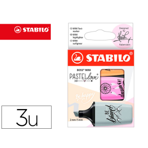 Rotulador stabilo boss mini...