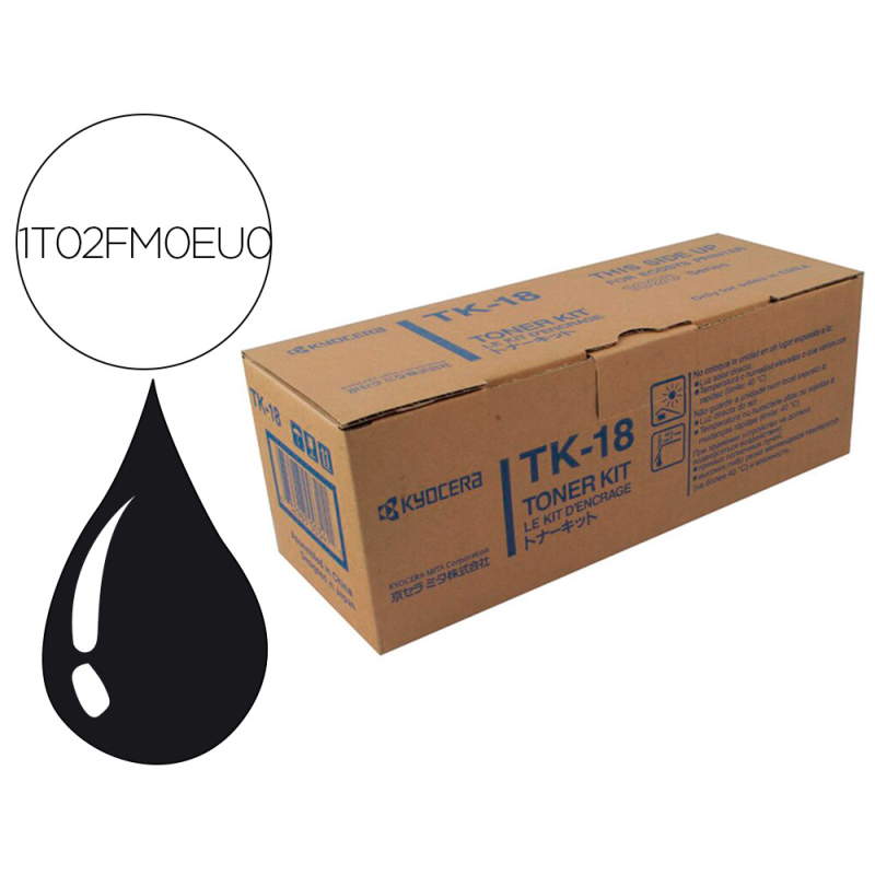 Toner tk18 kyocera -mita fs-1118mfp / 1020d