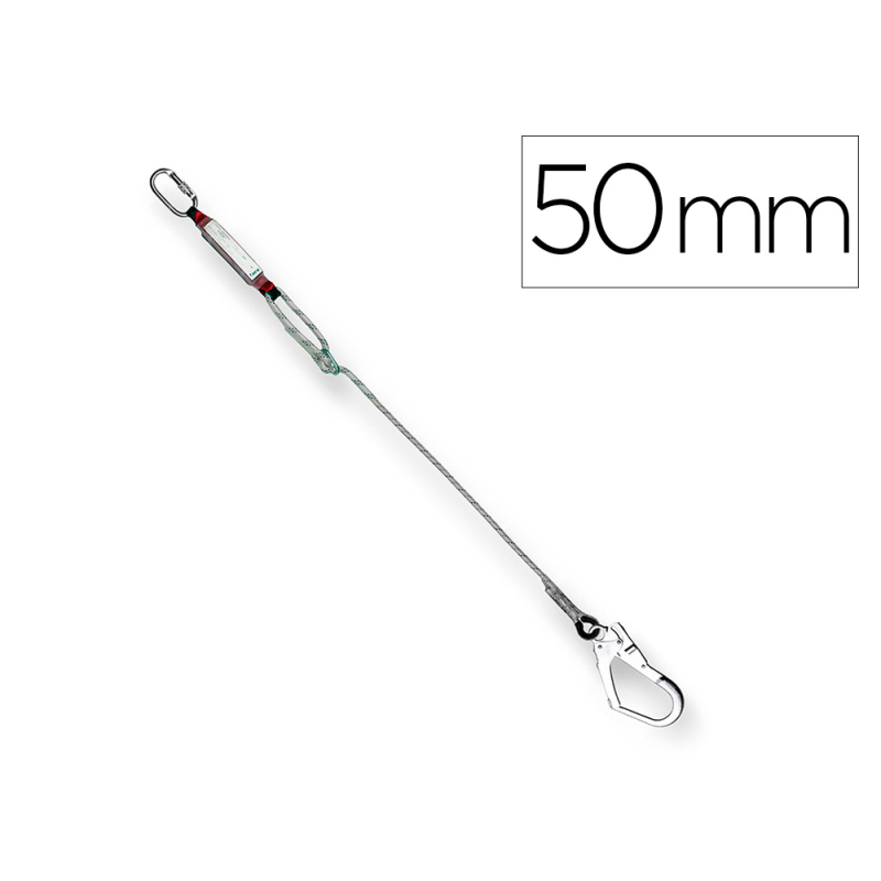 Anticaidas regulable faru con gancho de 50 mm