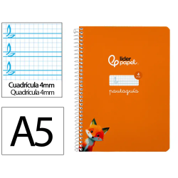 Cuaderno espiral liderpapel...