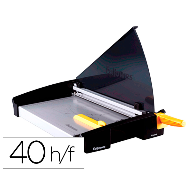 Cizalla de palanca fellowes plasma a3 metalica hasta 40 hojas 80 gr
