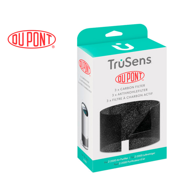 Filtro de carbono leitz dupont para purificador de aire trusens z-2000 pack de 3 unidades
