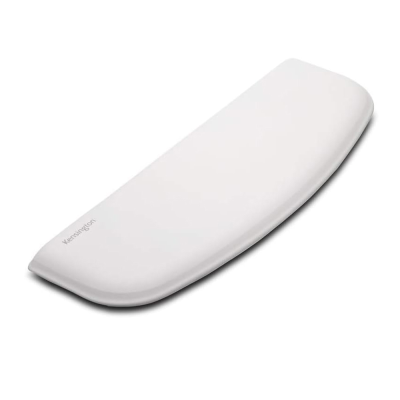 Reposamuñecas kensington ergo soft gel para teclados finos y compactos color gris