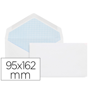 Sobre liderpapel blanco con...