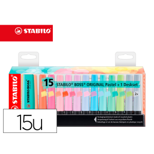 Rotulador stabilo boss...