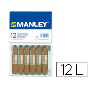 Lapices cera manley...