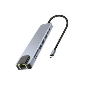 Hub tnb iclik 8 en 1 usb-c...