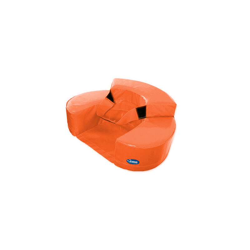 Sillon sumo didactic bebe 60x15 cm naranja