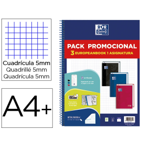 Cuaderno espiral oxford...