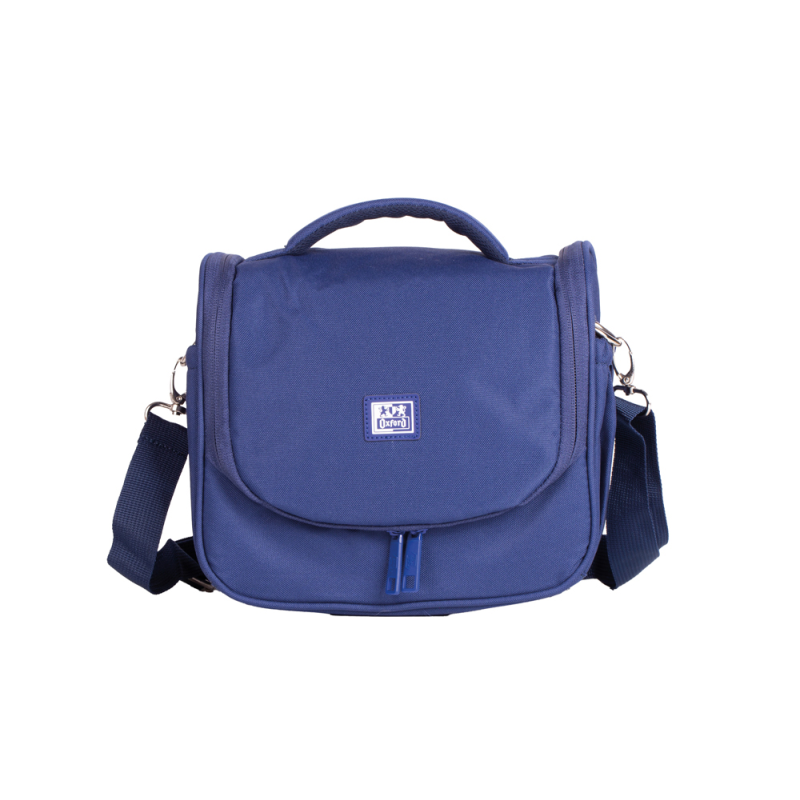 Bolsa isotermica oxford b-foodie rpet color azul marino 220x250x160 mm