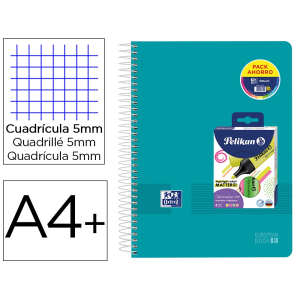 Cuaderno espiral oxford...