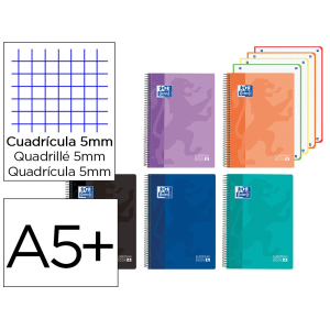Cuaderno espiral oxford...