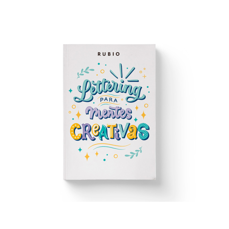 Cuaderno rubio lettering para mentes creativas