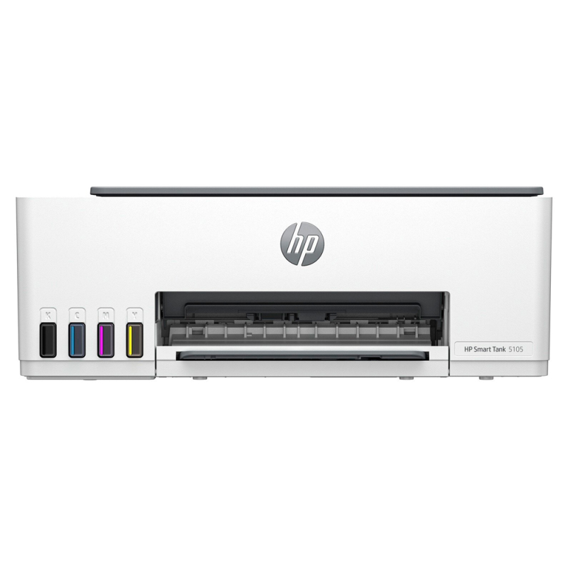 Equipo multifuncion hp smart tank 5105 aio tinta color a4 12 ppm negro/5 ppm color escaner copia impresora fax