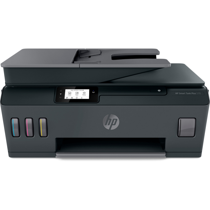 Equipo multifuncion hp smart tank 570 tinta color a4 11 ppm negro/5 ppm color escaner copia impresora wifi