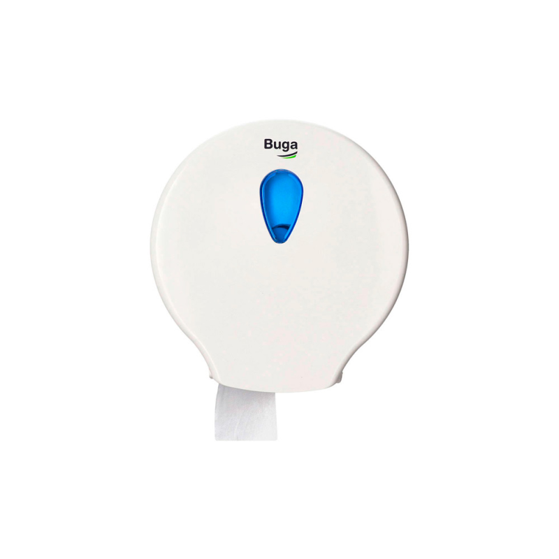 Dispensador papel higienico industrial buga fabricado en abs color blanco