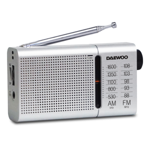 Radio portatil daewoo am/fm...