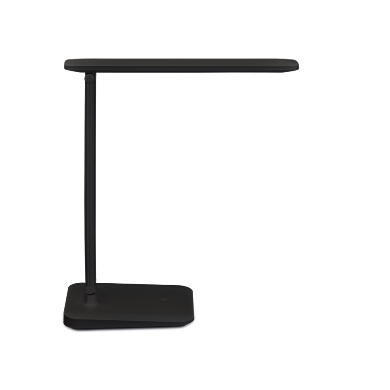 Lampara de escritorio maul led 2,7w 325lm luz ajustable panel tactil brazo giratorio negra