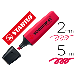 Rotulador stabilo boss...