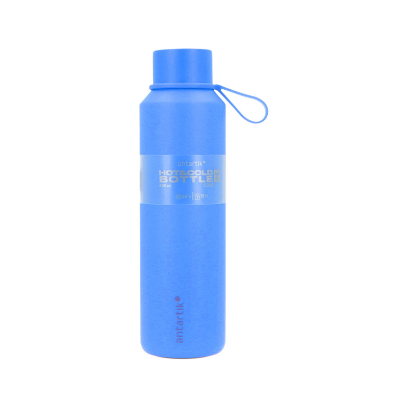 Botella portaliquidos antartik core isotermica acero inoxidable libre de bpa azul marino 600 ml