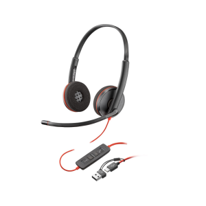 Auriculares poly con cable...
