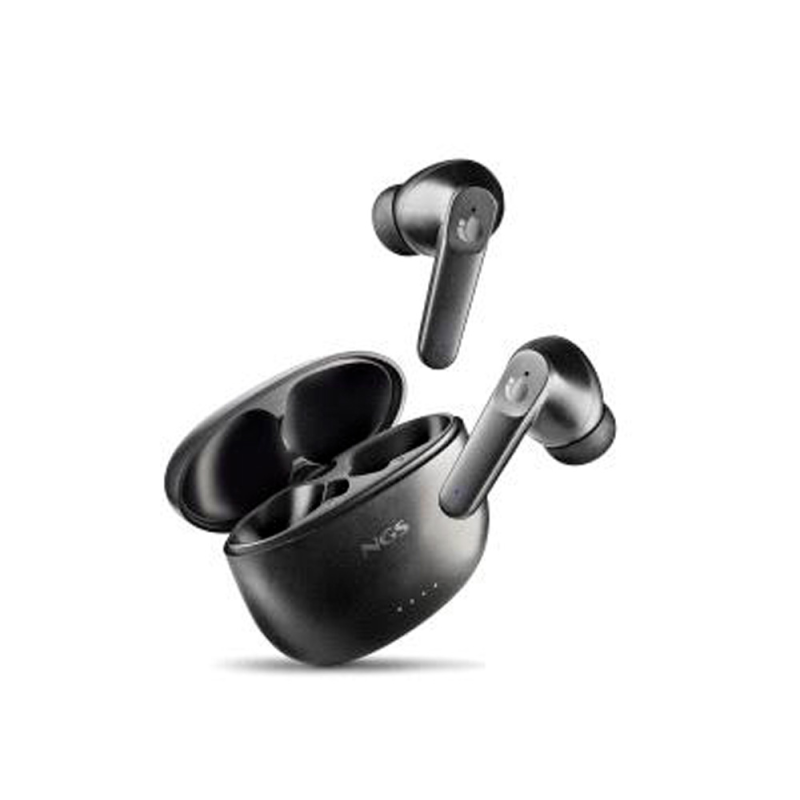 Auriculares ngs artica hush con anc&enc bluetooth 16 horas de autonomia con microfono y touch control