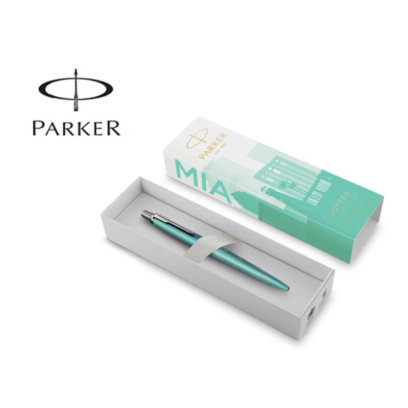 Boligrafo parker jotter edicion especial global iconos miami turquesa