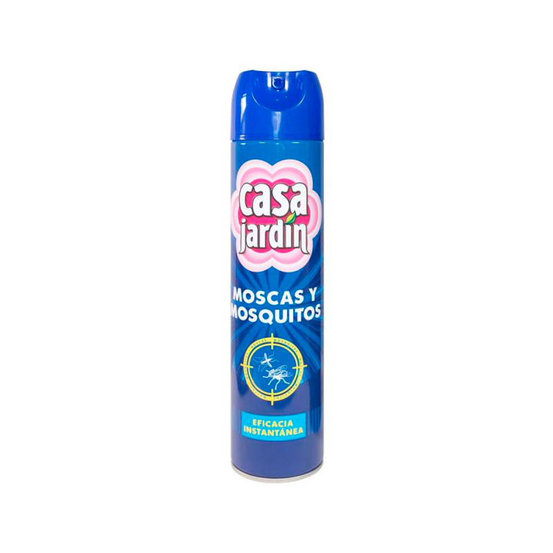 Insecticida casa jardin para moscas y mosquitos bote de 600 ml