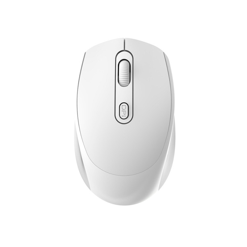 Raton q-connect optico inalambrico dpi 800/1200/1600 receptor usb 2,4 ghz blanco