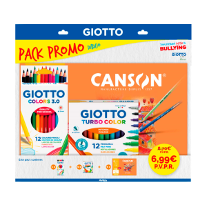 Pack de dibujo giotto promo