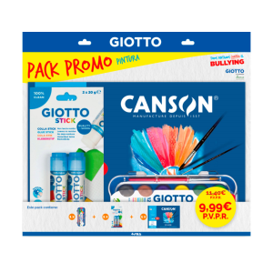 Pack de pintura giotto promo