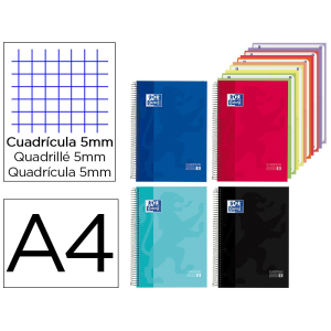Cuaderno espiral oxford...