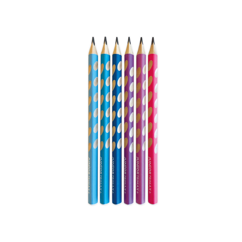 Lapices de grafito alpino junior trimax+ expositor de 36 unidades