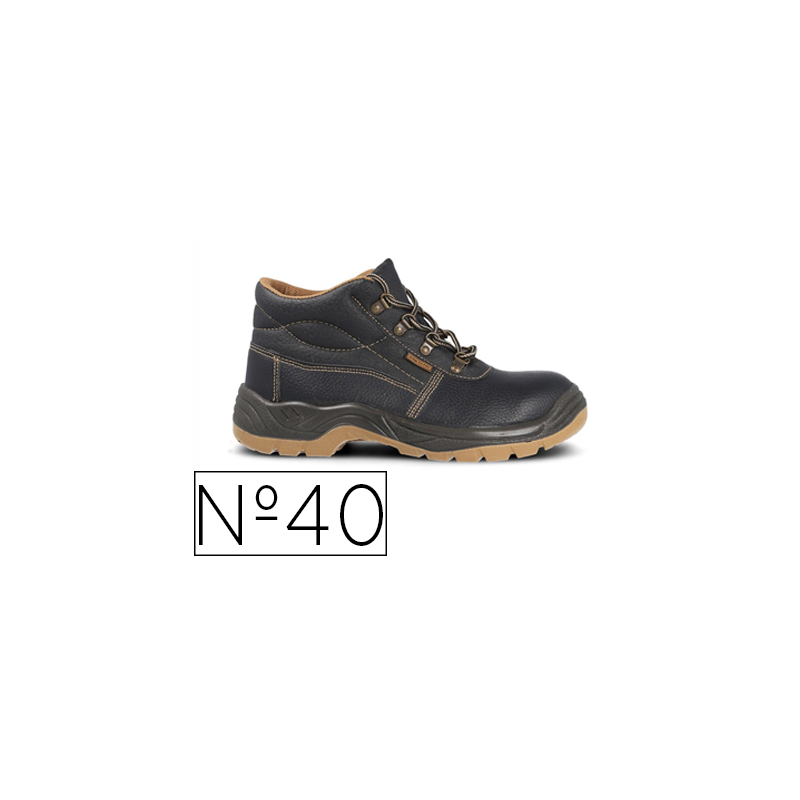 Bota de seguridad paredes s3 negro talla 40