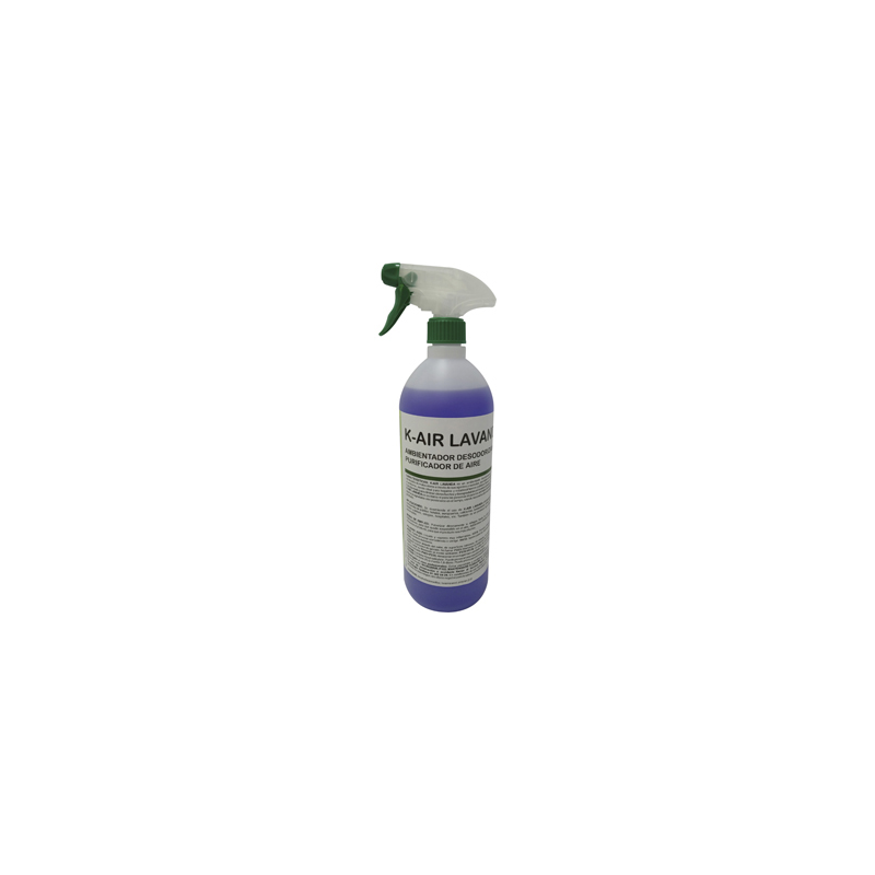 Ambientador spray ikm k-air aroma flor de lavanda botella de 1 litro