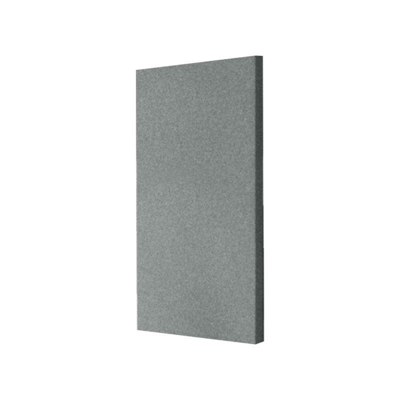 Panel acustico rocada cuadrado pared/techo cm tapizado gris 60x120 cm